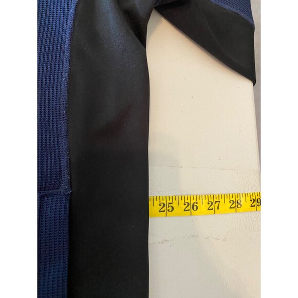 Izod Mens Advantage Performance Stretch Jacket Blue/Black Full Zip XL - Picture 9 of 10